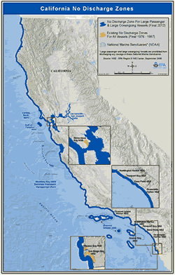 California No Discharge Zones.