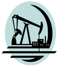 graphic of an oil well