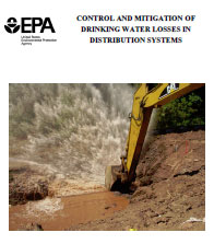 Cover of Control and Mitigation of Drinking Water Losses in Distribution Systems - Click to Download PDF
