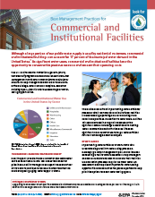 Cover of the 'Best Management Practices for Commercial and Institutional Facilities' PDF