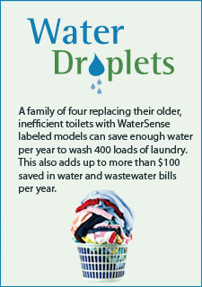 Water droplet logo