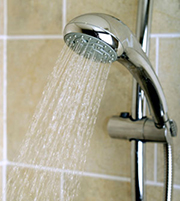 Water–efficient showerheads, such as low-flow and restricted-flow showerheads, are an excellent way to reduce household water use.