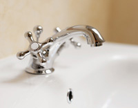 Water–saving faucets and low-flow faucet aerators are an easy way to reduce household water use.