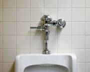 Water–saving urinals signficantly reduce commercial and institutional water use.